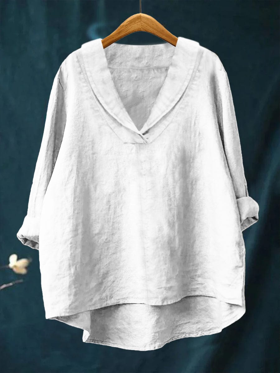 Samantha | Relaxed Linen Blouse