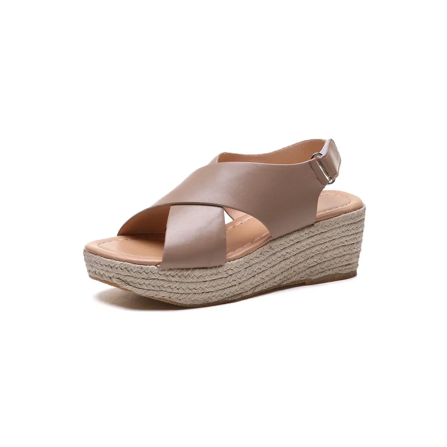 Ashley | Women’s Summer Cross Strap Platform Sandals