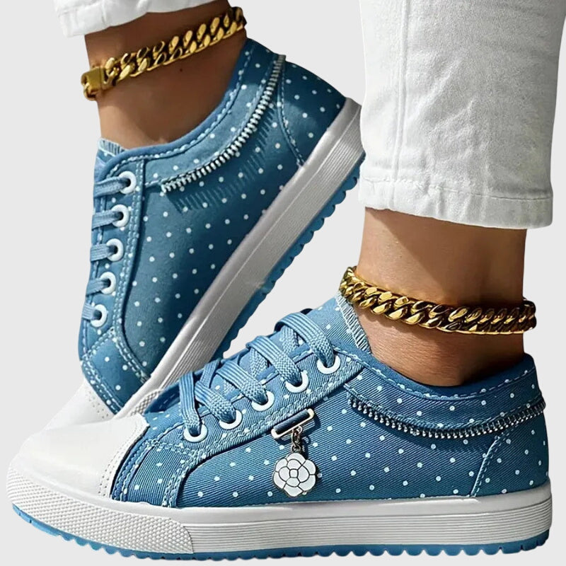 Cecil | Lace-Up Casual Sneakers