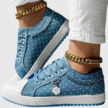 Cecil | Lace-Up Casual Sneakers