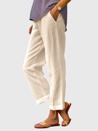 Carissa | Clean Relaxed Pants