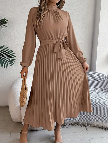 Joanna | Women Summer Long Sleeve Midi Dress
