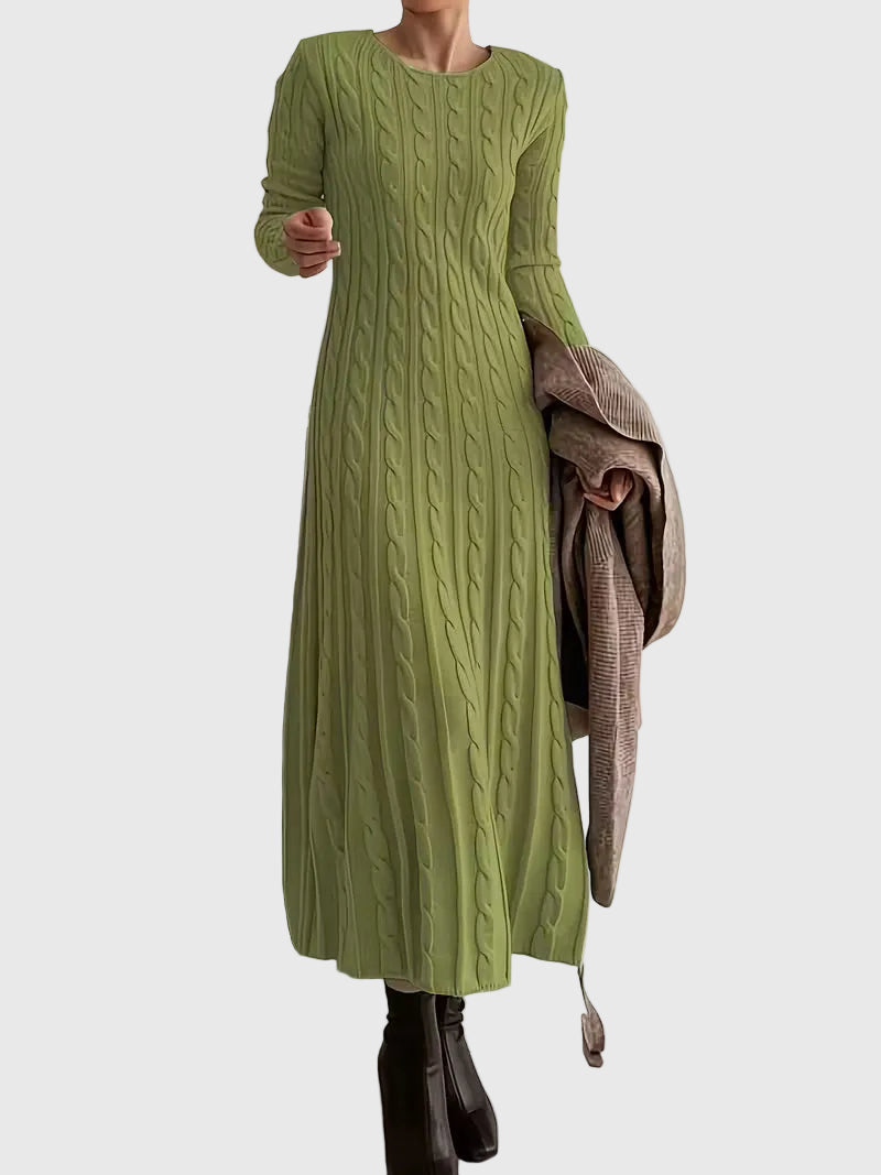 Blair | Cable Knit Maxi Dress