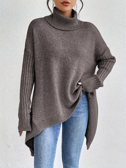 Lisa | Oversized Turtleneck Sweater