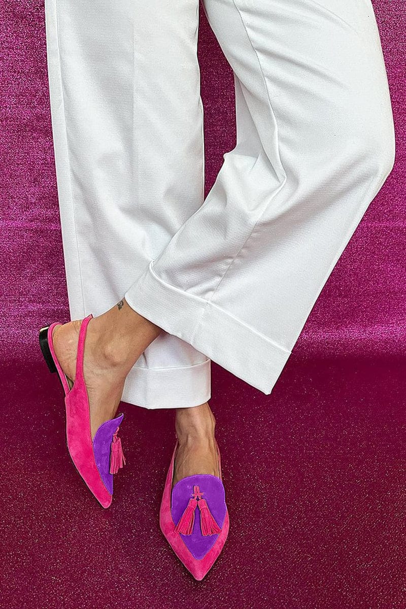 Aurora® | Tassel Slingbacks