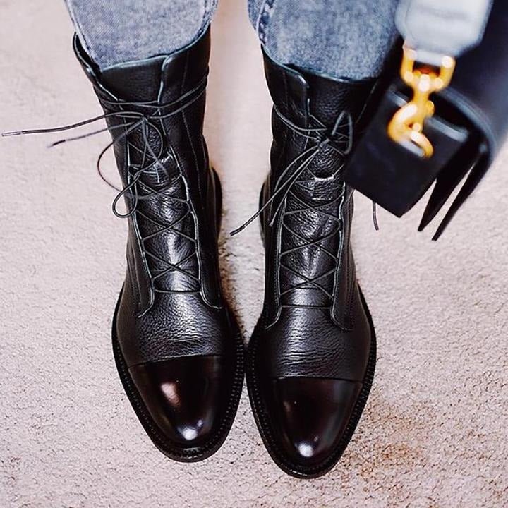 Juliana | Lace-Up Ankle Boots