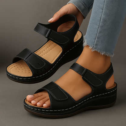 Harper | Women’s Comfort Wedge Summer Sandals