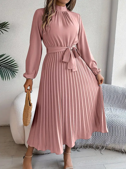Joanna | Women Summer Long Sleeve Midi Dress