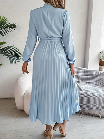 Joanna | Women Summer Long Sleeve Midi Dress