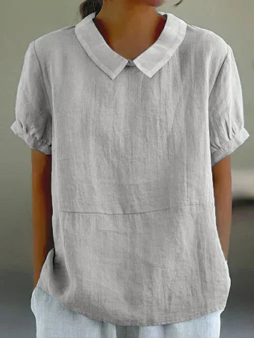 Lina | Soft Collar Blouse
