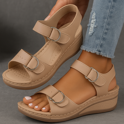 Harper | Women’s Comfort Wedge Summer Sandals