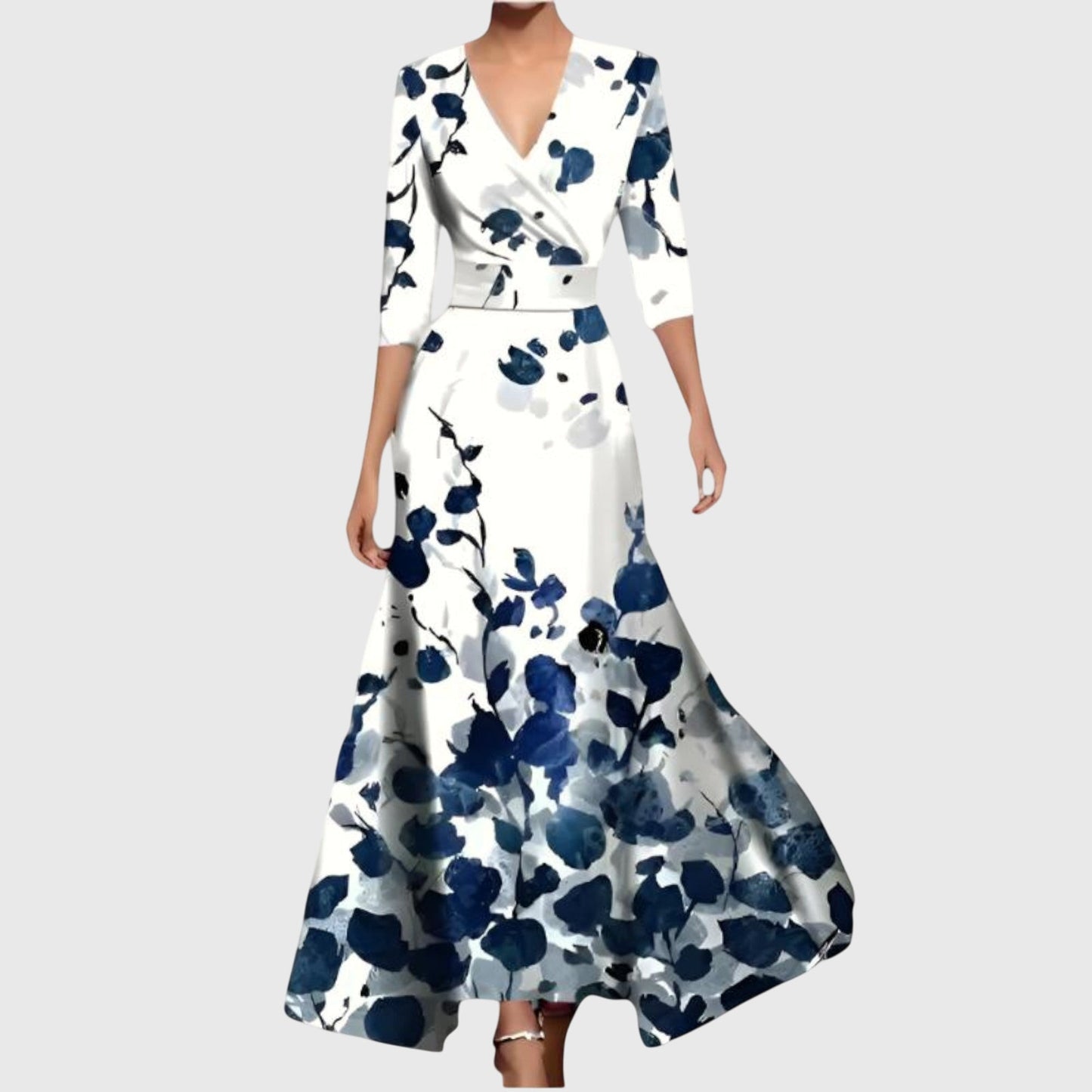 Daphne | Elegant Wrap Maxi Dress