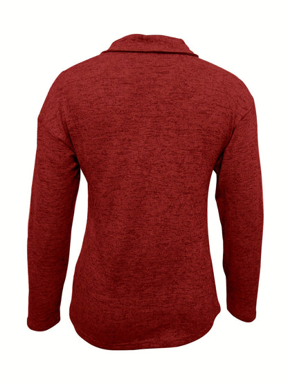 Riley | Zip Collar Top