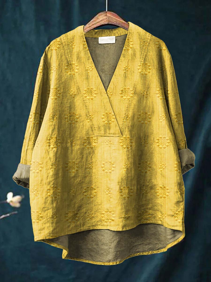 Cara | Relaxed Linen Blouse