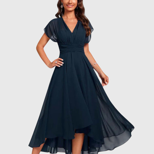 Christina | Elegant Chiffon Dress