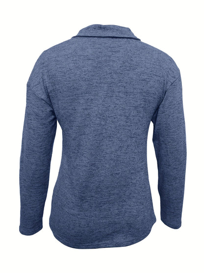 Riley | Zip Collar Top