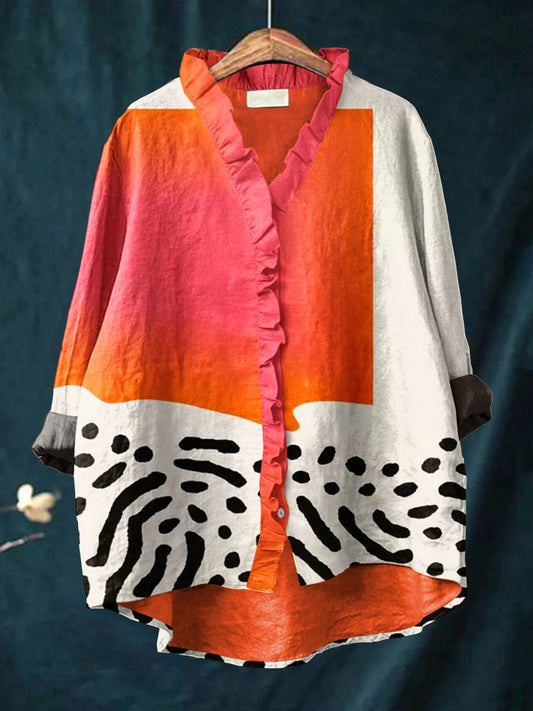 Melinda | Relaxed Linen Blouse
