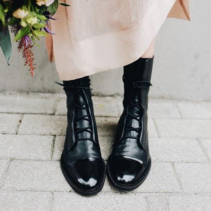 Juliana | Lace-Up Ankle Boots