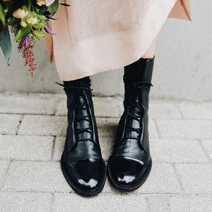Juliana | Lace-Up Ankle Boots