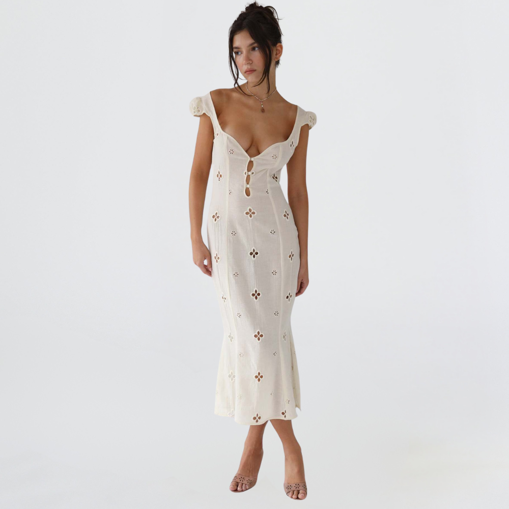 Ava | Women Wedding Guest Midi Dress