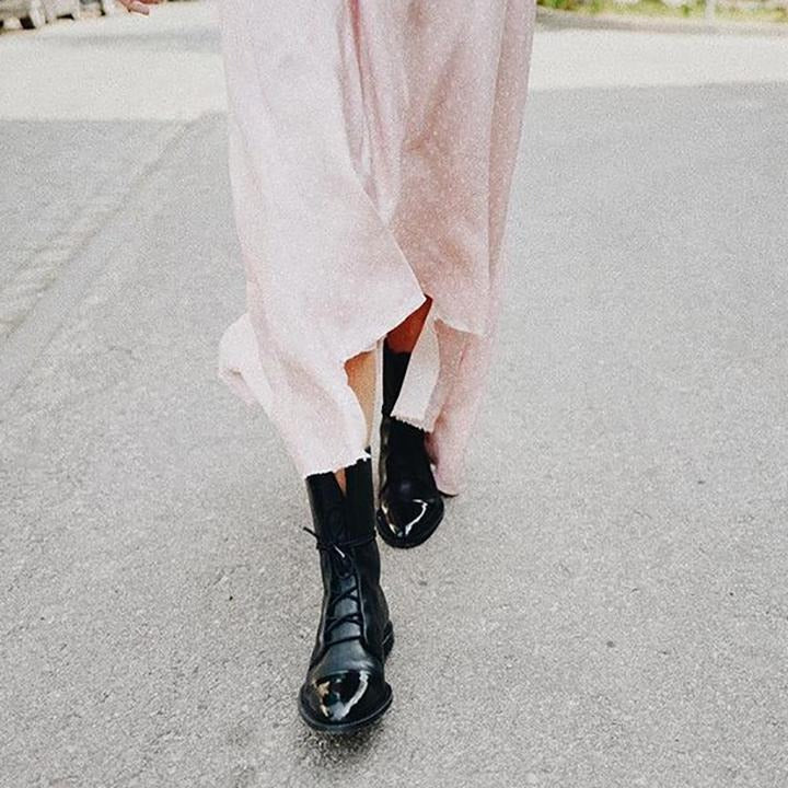 Juliana | Lace-Up Ankle Boots
