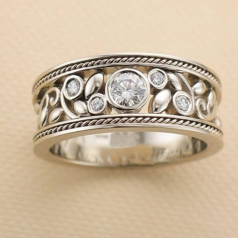 Charm -  Ring with Zirconia Accents