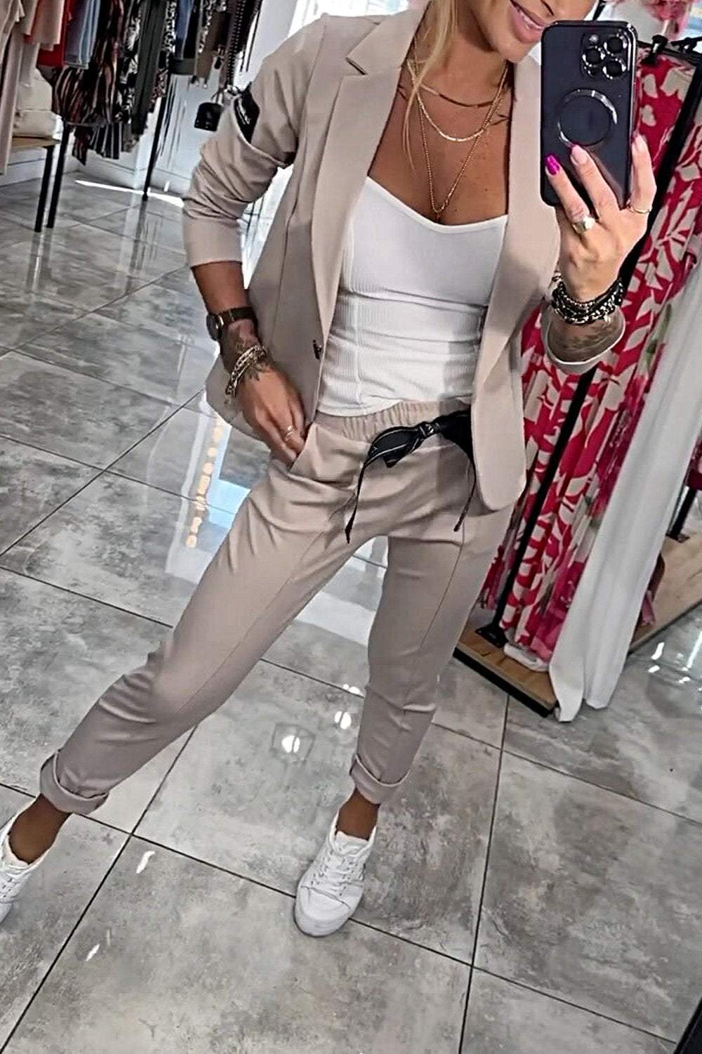 Vina | Casual Blazer Set