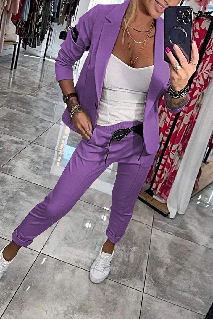 Vina | Casual Blazer Set