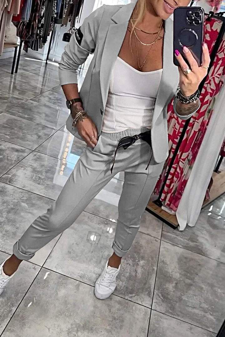 Vina | Casual Blazer Set