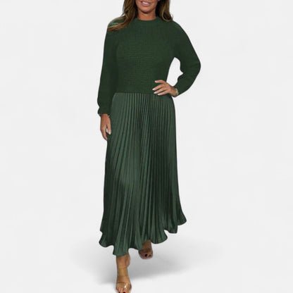 Loren | Sweater and Pleated Skirt Set