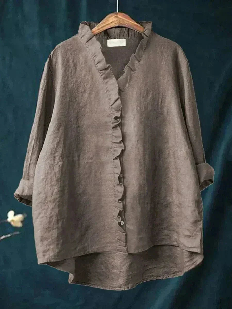 Eline | Relaxed Linen Blouse