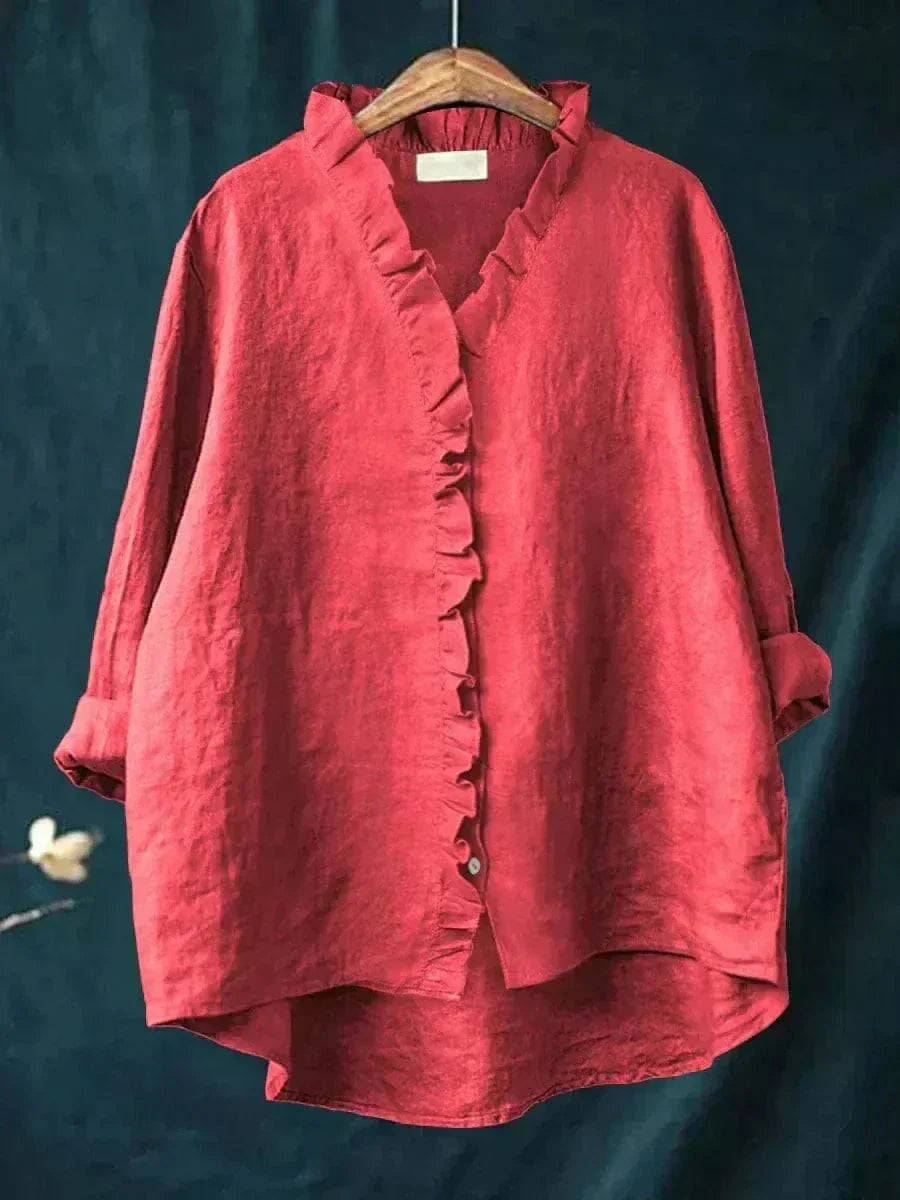 Eline | Relaxed Linen Blouse