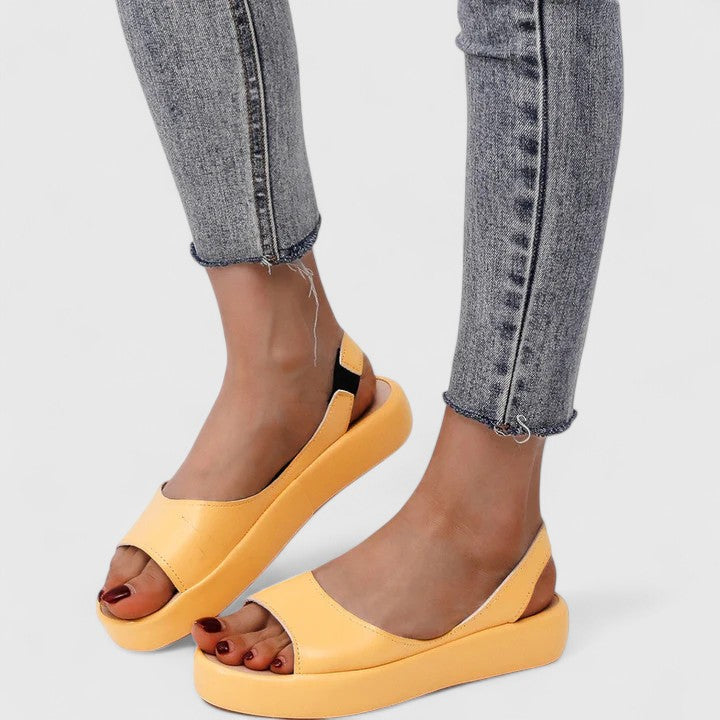 Victoria | Womens Platform Slingback Sandals