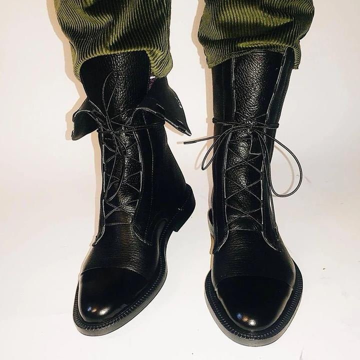 Juliana | Lace-Up Ankle Boots