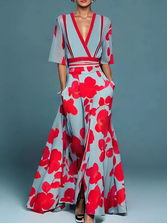 Kaitlyn | Women Summer Floral Maxi Dress