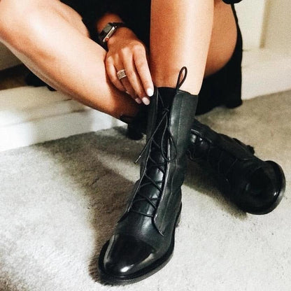 Juliana | Lace-Up Ankle Boots