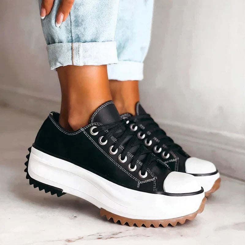 Parker | Platform Lace Sneakers