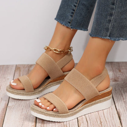 Chloe | Women’s Orthopedic Cross Strap Platform Sandals