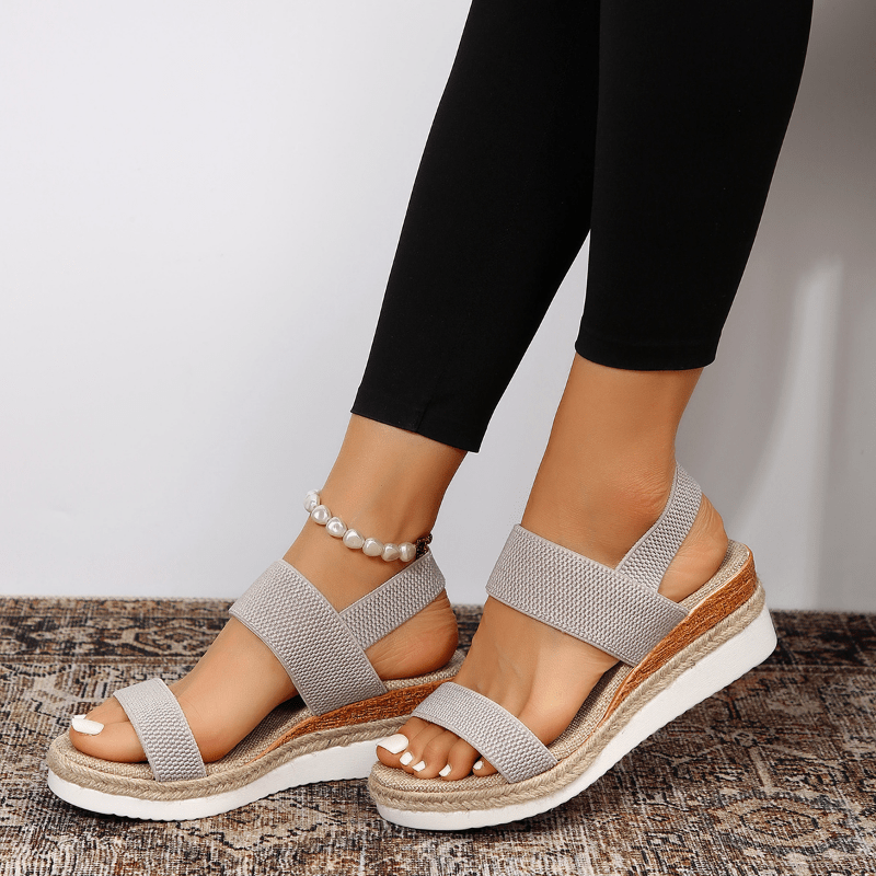 Chloe | Women’s Orthopedic Cross Strap Platform Sandals
