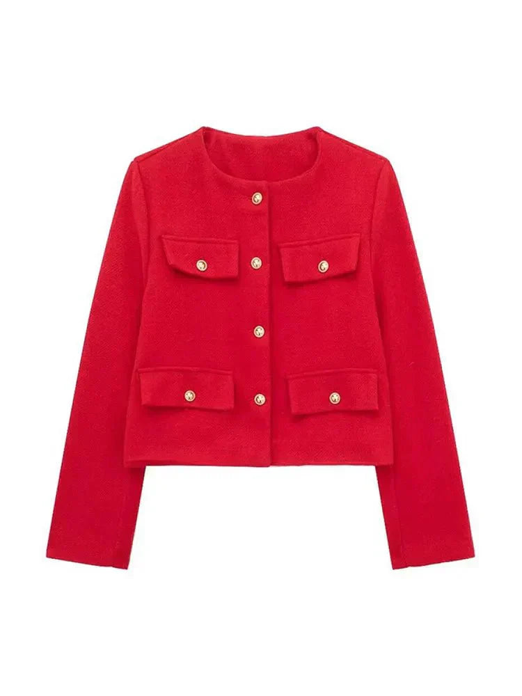 Arya - Stylish Tweed Blazer for Any Occasion