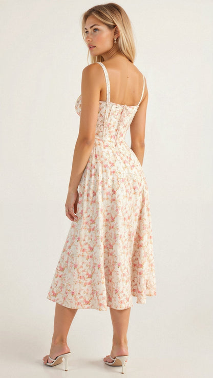 Brooklyn | Women Figure-flattering style Midi Dress