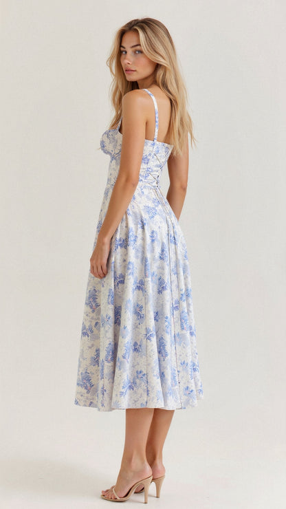 Brooklyn | Women Figure-flattering style Midi Dress