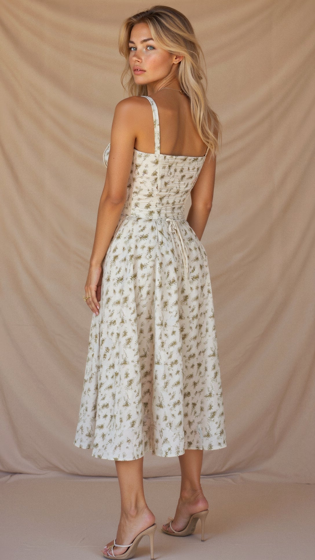 Brooklyn | Women Figure-flattering style Midi Dress