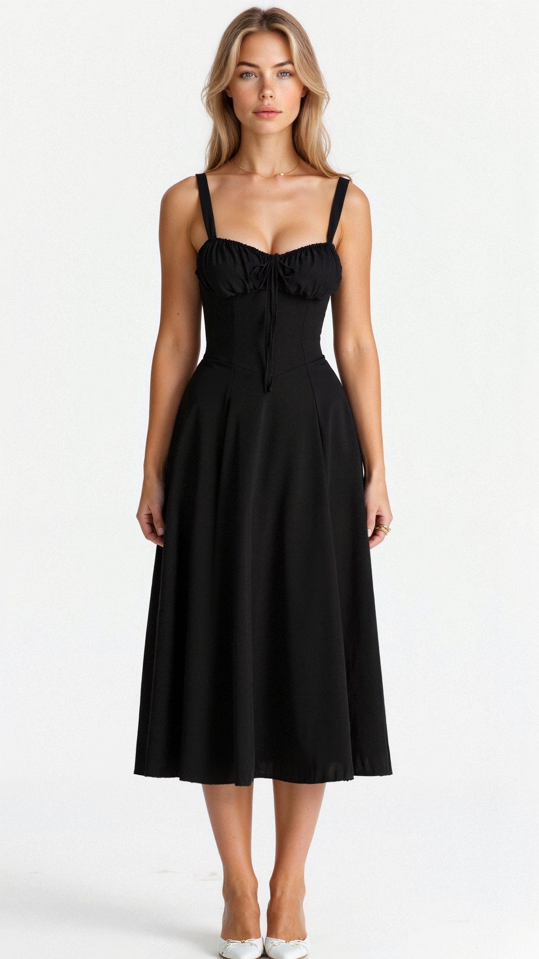 Brooklyn | Women Figure-flattering style Midi Dress
