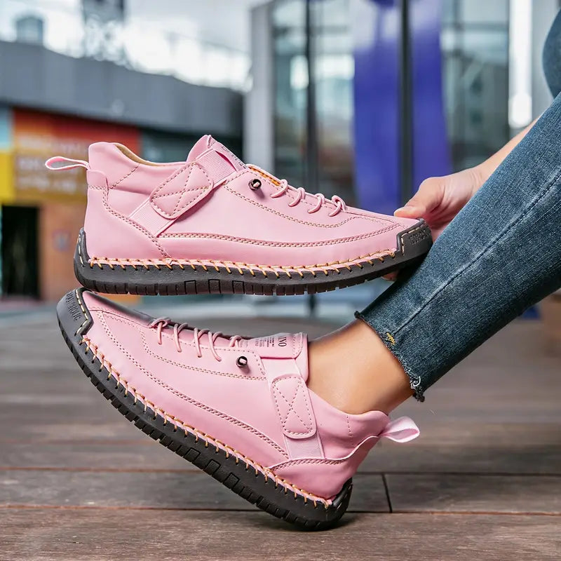 Alyssa | Women’s Orthopedic Hook Loop Casual Sneakers
