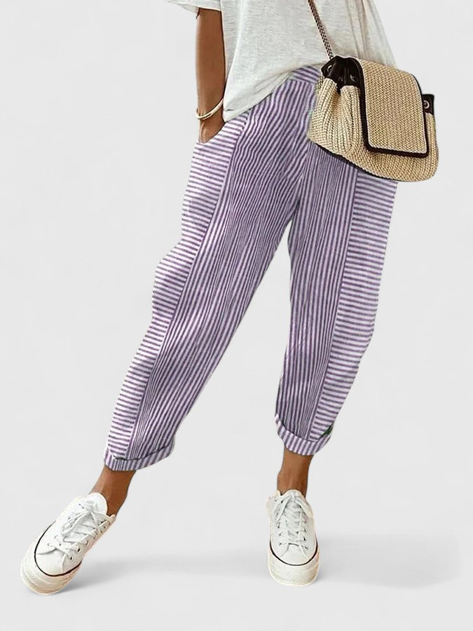 Bailey | Striped Relaxed Pants