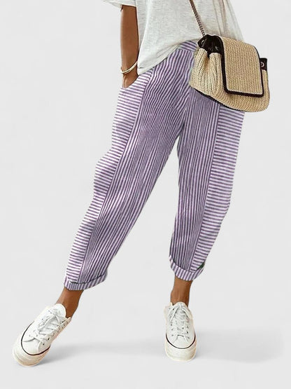 Bailey | Striped Relaxed Pants