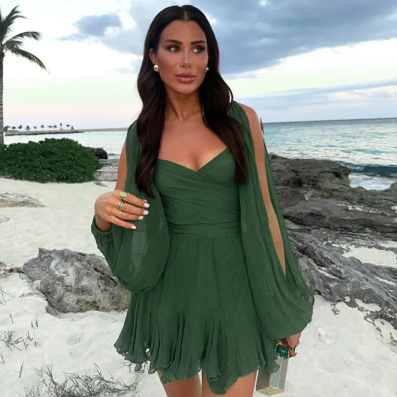 Charlotte | Women Wedding Guest Flared Dress