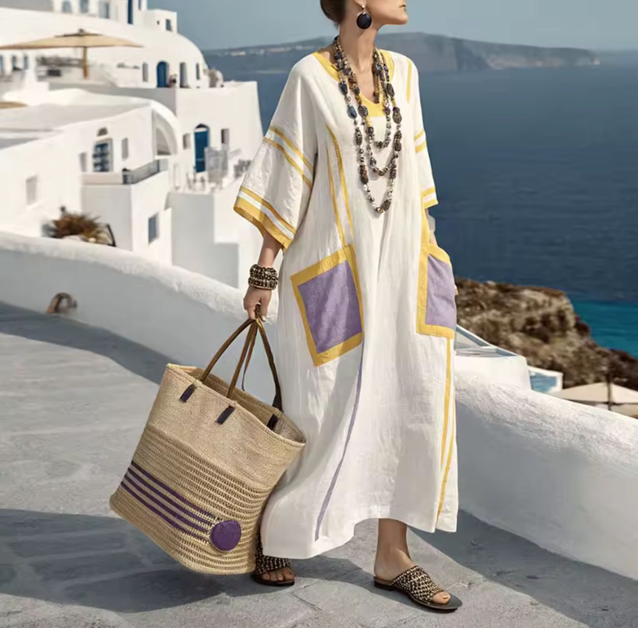 Lourdes® | Vestido Largo Elegante