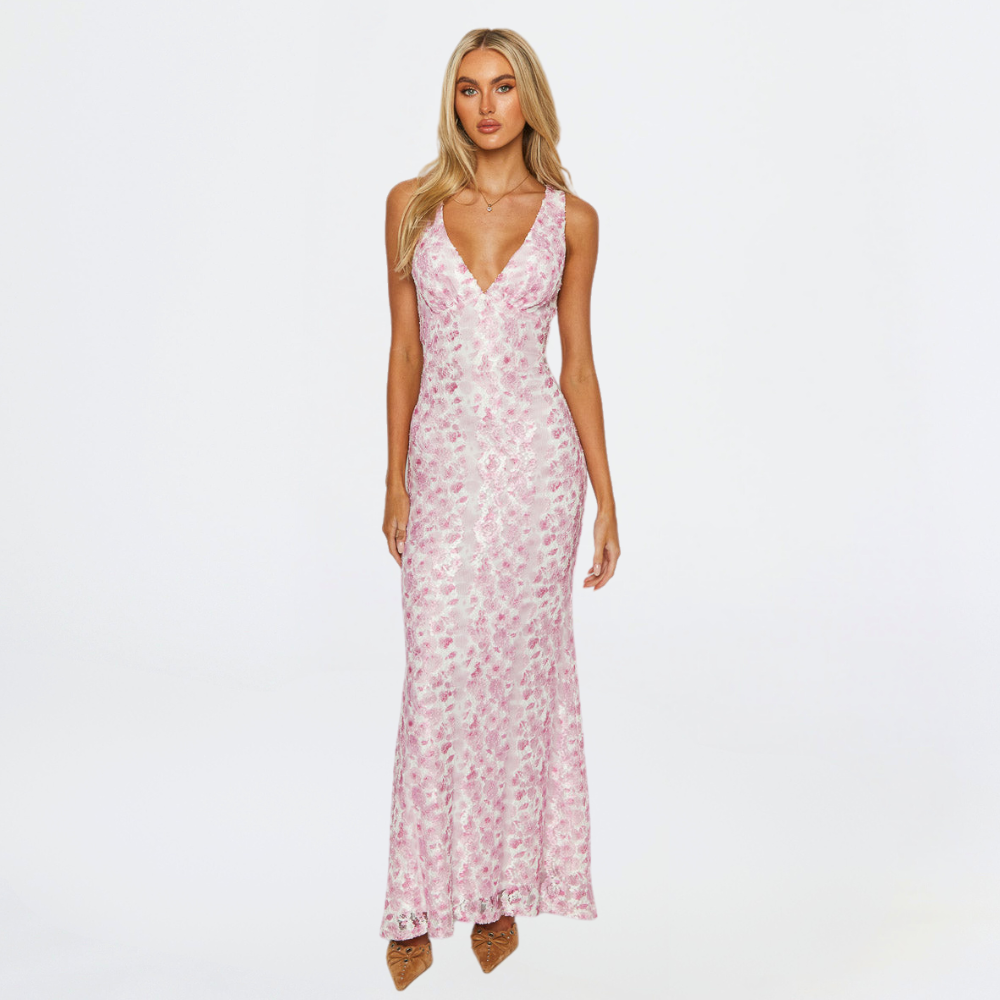 Bella | Women Wedding Guest Maxi Dress